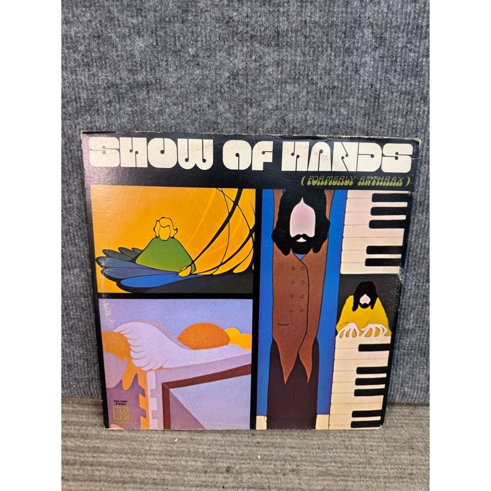 Show of Hands Formerly Anthrax Vinyl LP Elektra EKS-74084 Psychedelic Rock 1970